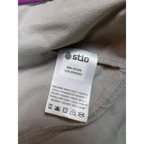 STIO Crester Softshell Jacket Full Zip | Gray Purple Trim | Women’s Size Small - Picture 7 of 16